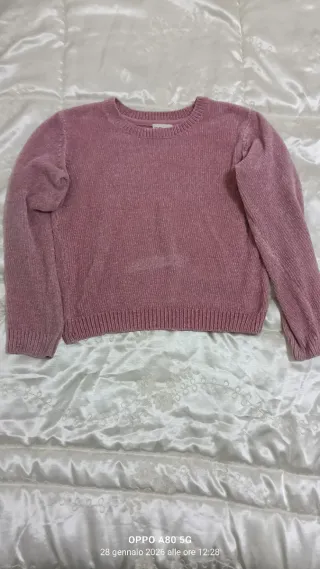 Maglione donna rosa taglia XS/S