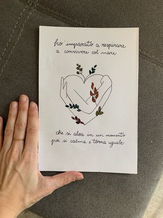 Stampa Abbraccio Mare