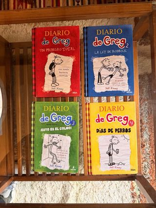 Colección “Diario de Greg” – Lote 4 libros