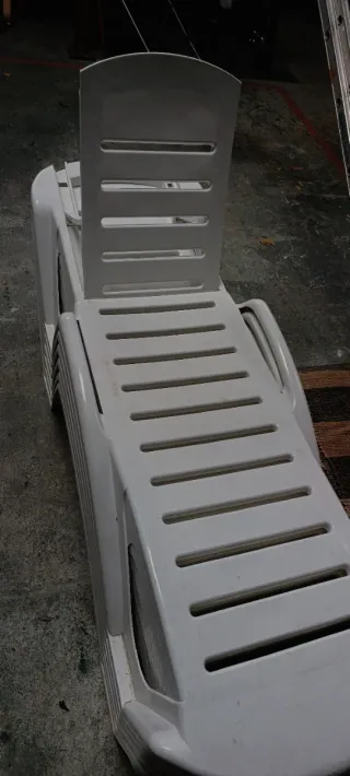 Tumbonas Piscina Leroy Merlin Blanca, 2025