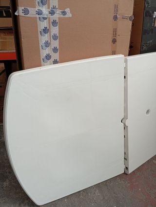 Mesa Comedor Extensible Blanca Exterior