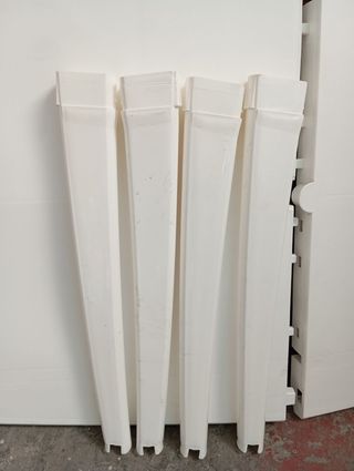 Mesa Comedor Extensible Blanca Exterior