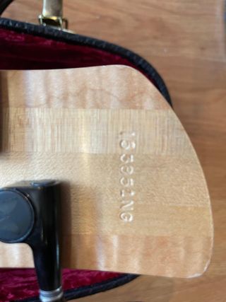 Bajo Fodera MG 5 Elite Buckeye Burl