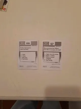 Cromos Fome de Vencer (Panini)