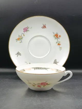 Taza desayuno porcelana de Limoges