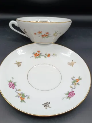 Taza desayuno porcelana de Limoges