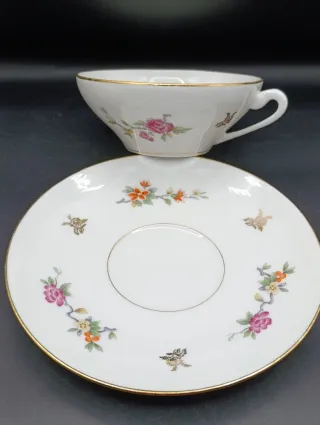 Taza desayuno porcelana de Limoges