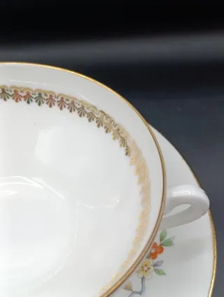 Taza desayuno porcelana de Limoges
