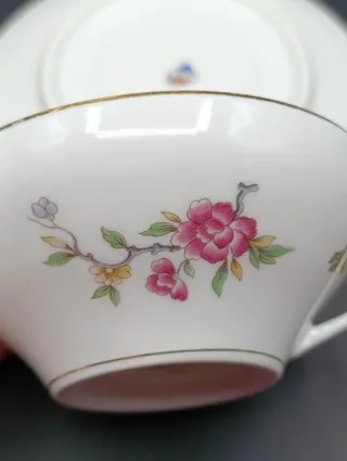 Taza desayuno porcelana de Limoges