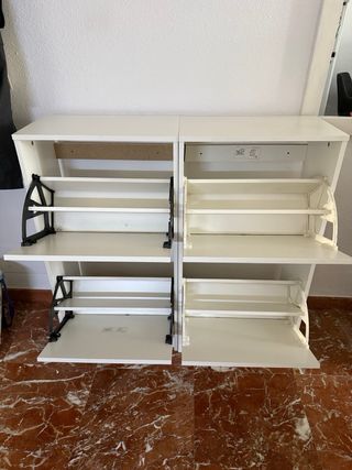 Zapatero Ikea Bissa Blanco
