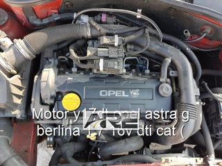 Motor y17dt opel astra g berlina 1.7 16v d