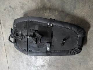 Asiento Moto Clásico / Café Racer Negro