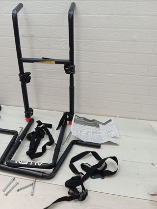 Allen Sports Deluxe 2-Bike Spare Tire Rack, Black