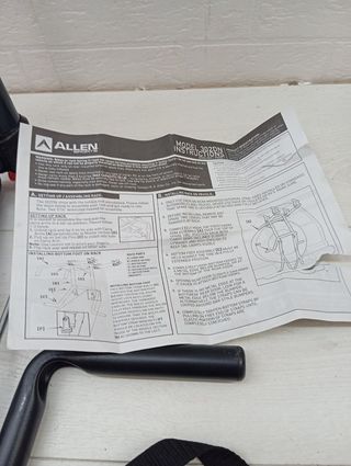 Allen Sports Deluxe 2-Bike Spare Tire Rack, Black