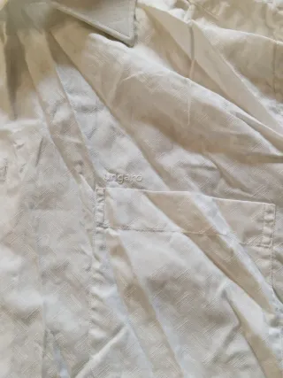 Camisa de vestir blanca hombre