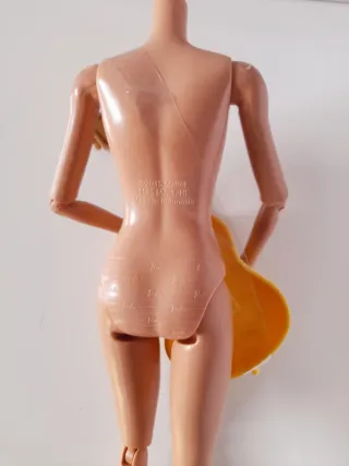 chitarra acustica Barbie con tracolla trasparente