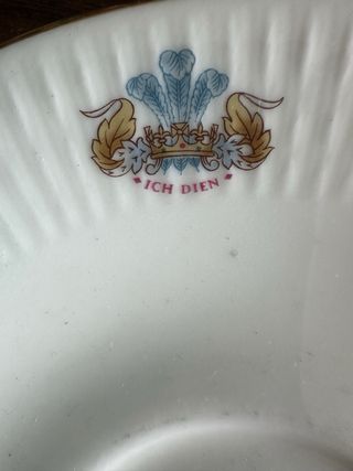 Plato conmemorativo Boda Carlos y Diana