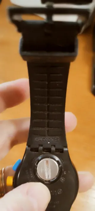 Reloj Swatch Black One Cronógrafo