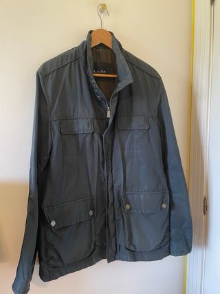 Parka Massimo Dutti Azul marino