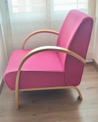 Butaca infantil-juvenil rosa