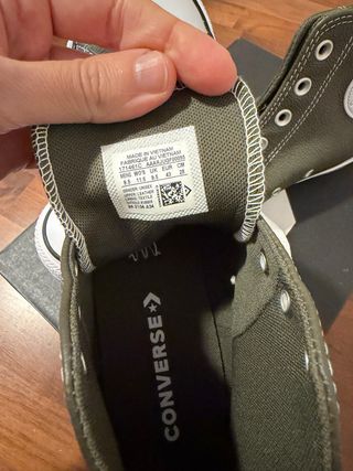 Converse Chuck Taylor All Star Piel Verde