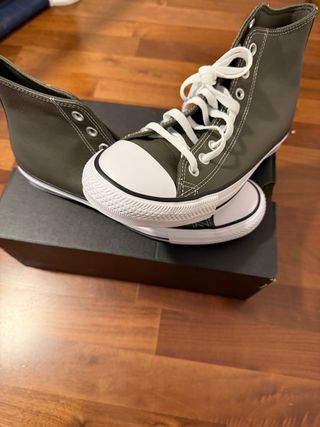 Converse Chuck Taylor All Star Piel Verde