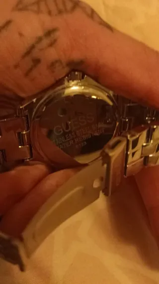 Reloj Guess Mujer Rosa y Plateado