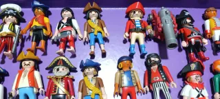 Lote 36 Playmobil Piratas
