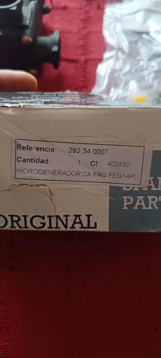 Geyser Gastech WG 213 Hidrogenerador Fagor.