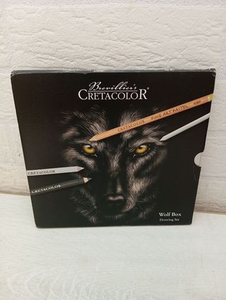 Kit de dibujo cretacolor Wolf Box
