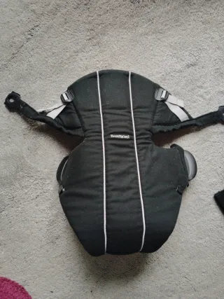 Mochila Portabebés Babybjorn Negra