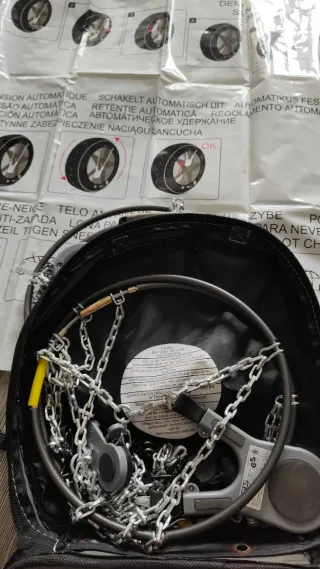 Cadenas de nieve, cómo nuevas, marca Norauto.