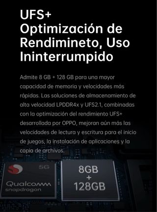 Móvil OPPO Find X2 Lite 5G 128GB - 8GB RAM