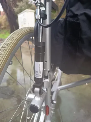 Silla de ruedas de aluminio