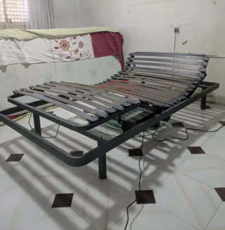 Cama eléctrica articulada