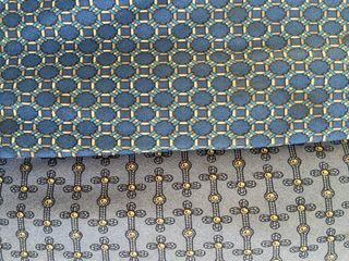 Corbatas Hermès Azul y Multicolor