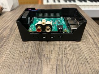 Raspberry Pi B 8GB con DAC Audio y Ventilador