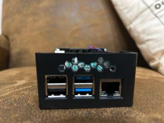 Raspberry Pi B 8GB con DAC Audio y Ventilador