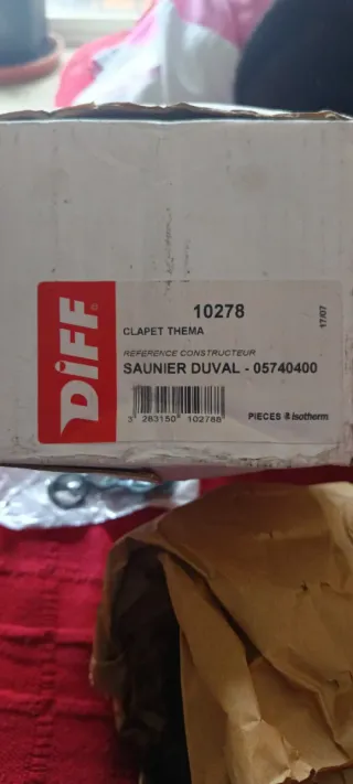 Válvula inversora caldera Saunier Duval