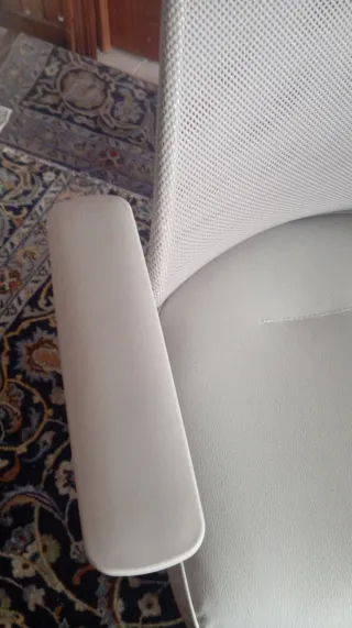 Silla Oficina Ikea Gris/Blanco