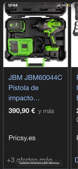 Pistola de impacto JBM ( sin estrenar)
