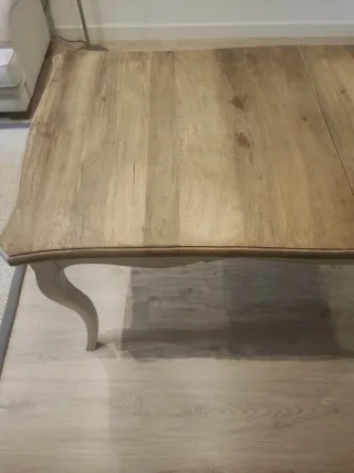 Mesa de comedor Borgia Conti madera extensible