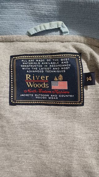 Blusão Bomber River Woods Azul