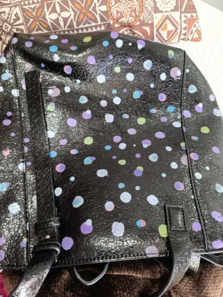 Bolso Tote Desigual Negro Multicolor