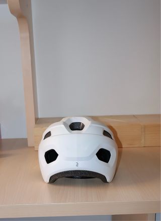 Casco Rockrider Decathlon Blanco talla M