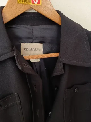Chaqueta Zara Negra Tipo Camisero