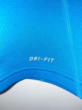 Camiseta Polo Nike Azul Manga Corta