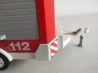 Playmobil Coche y Remolque Bomberos