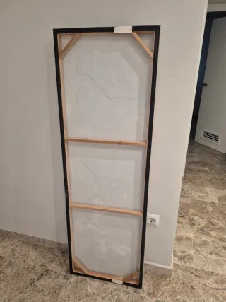 Cuadro Mariposas Gris y Blanco