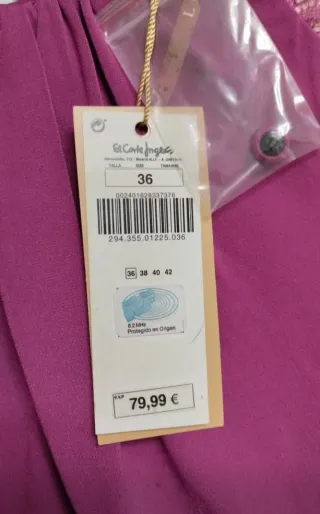 2 vestidos Largo El Corte Inglés.